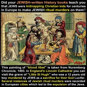 jew blood libel satan christian children hugh DKtaAWCUMAASXtV